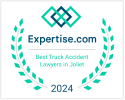 award - Expertise 2024 Best Truck Accident Lawyer in Joliet